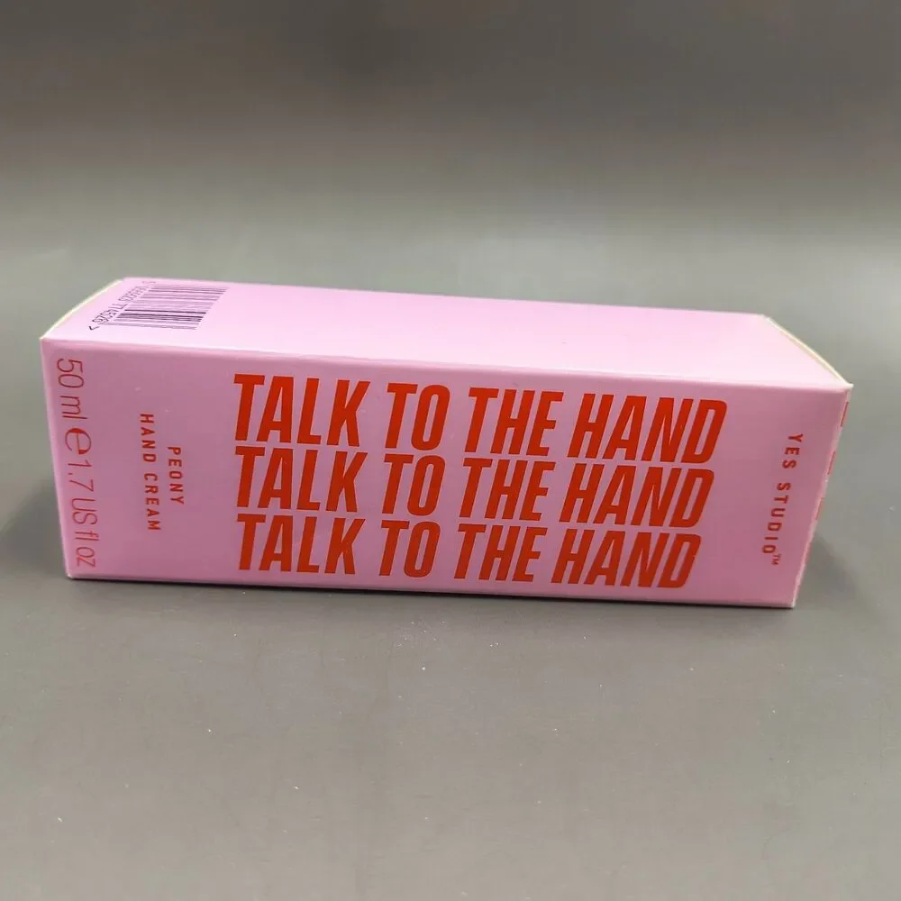 Yes Studio Talk to the Hand Peony Hand Cream 1.7 FL oz